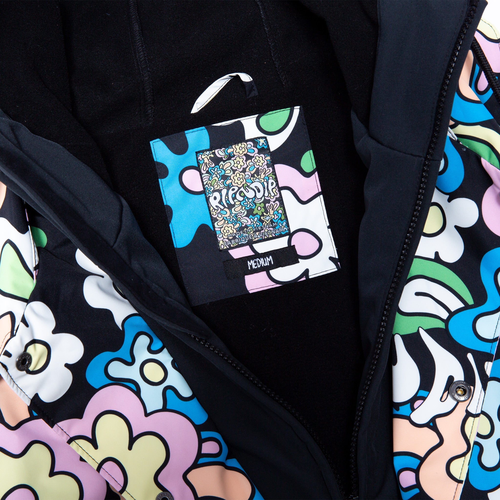 RIPNDIP Flower Child Snowboard Jacket (Multi)