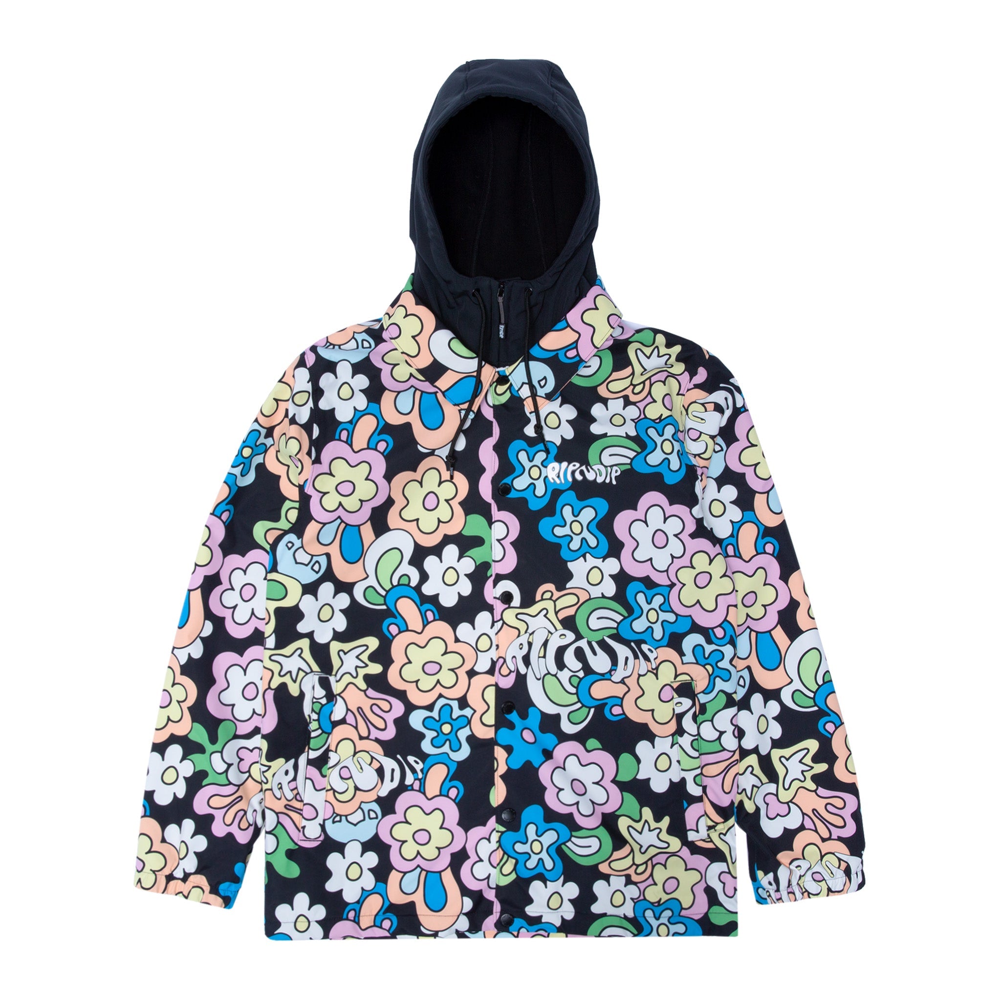 RIPNDIP Flower Child Snowboard Jacket (Multi)