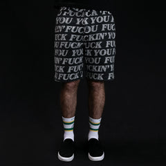 RIPNDIP Fuckin Fuck Denim Shorts (Black)