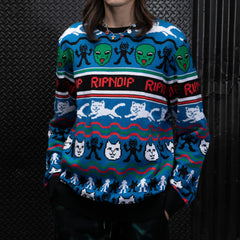 RIPNDIP Jolly Holiday Knit Sweater (Multi)