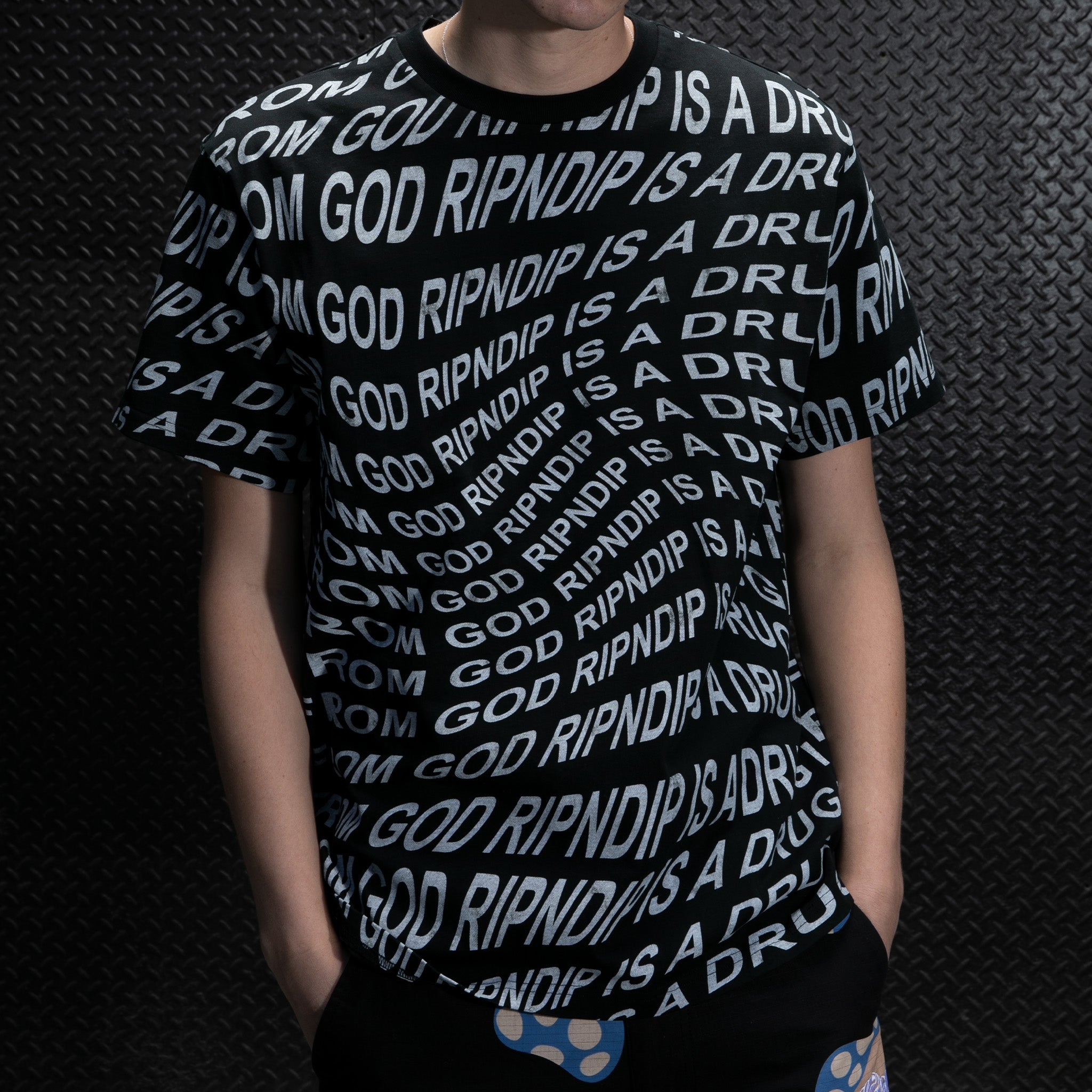 RIPNDIP Drug From God Tee (Black)