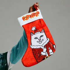 RIPNDIP Lord Santa Christmas Stocking (Red)