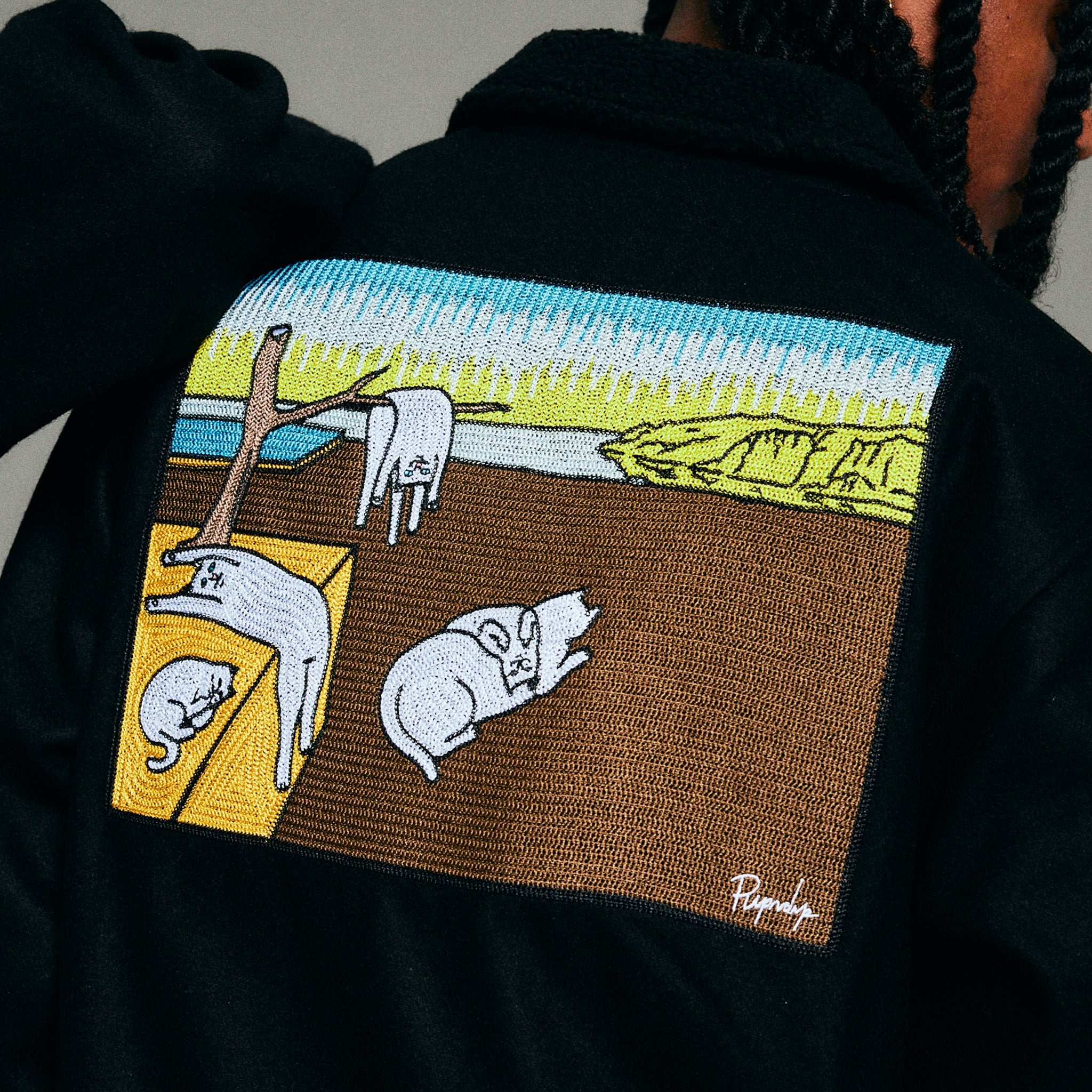 RIPNDIP Nermali Wool Jacket (Black)