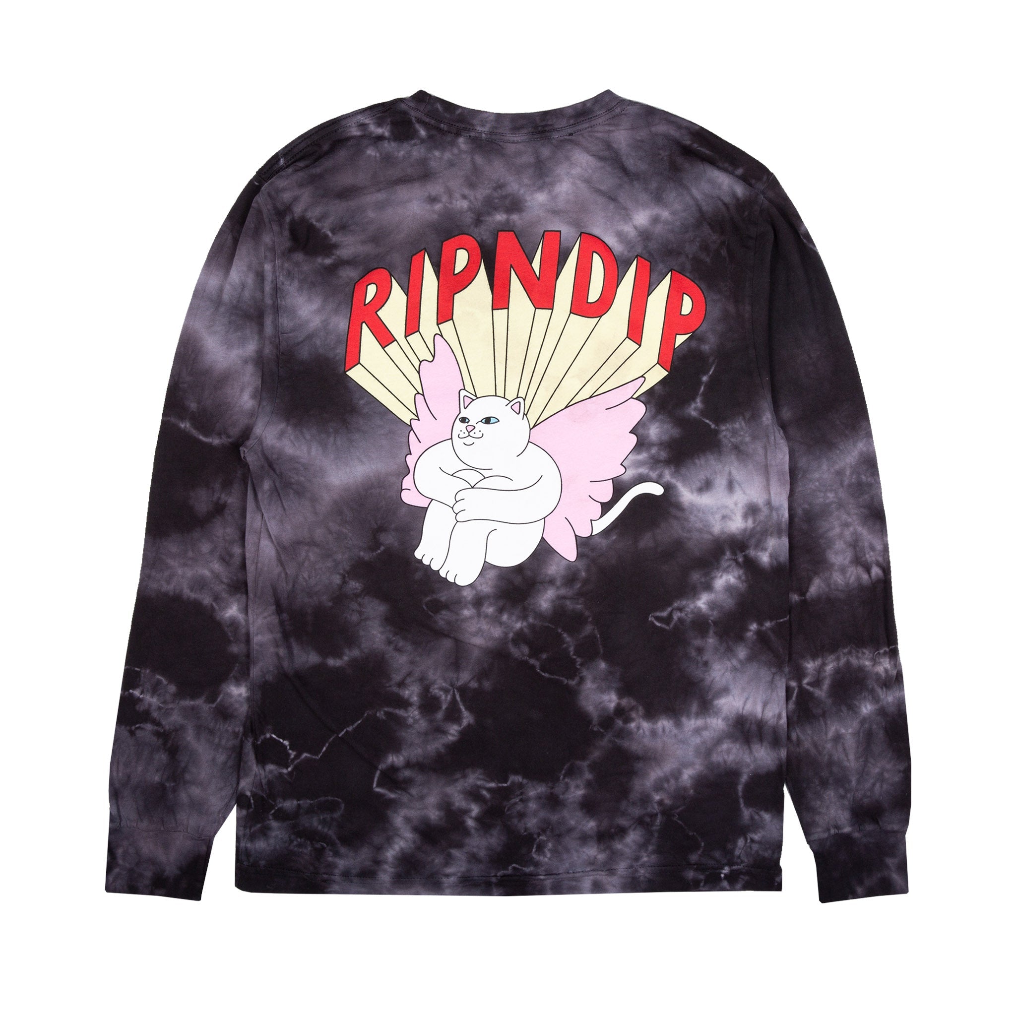 RipNDip Nerm Angel L/S (Black Lightning Wash)