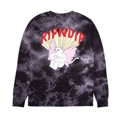 RipNDip Nerm Angel L/S (Black Lightning Wash)