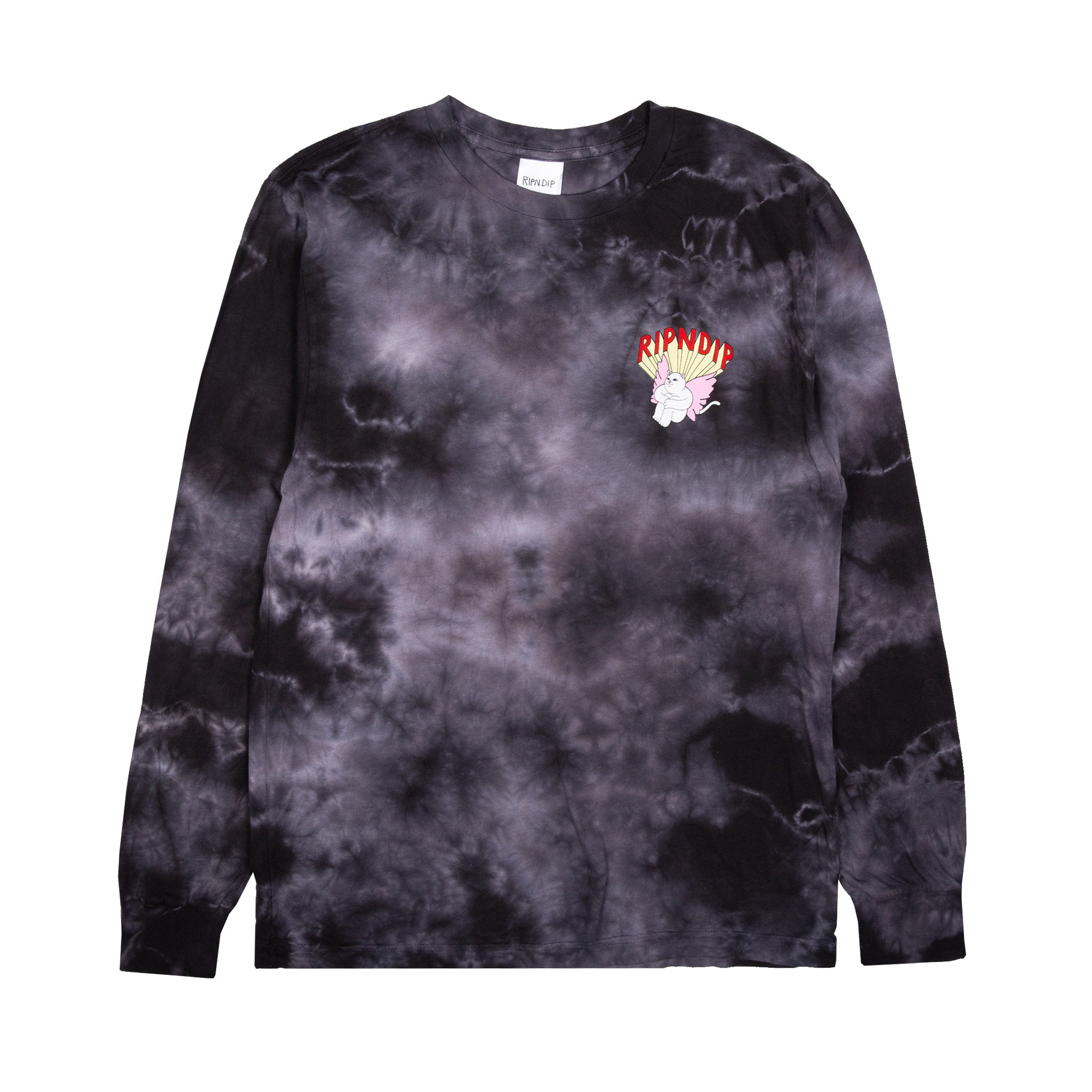 RipNDip Nerm Angel L/S (Black Lightning Wash)