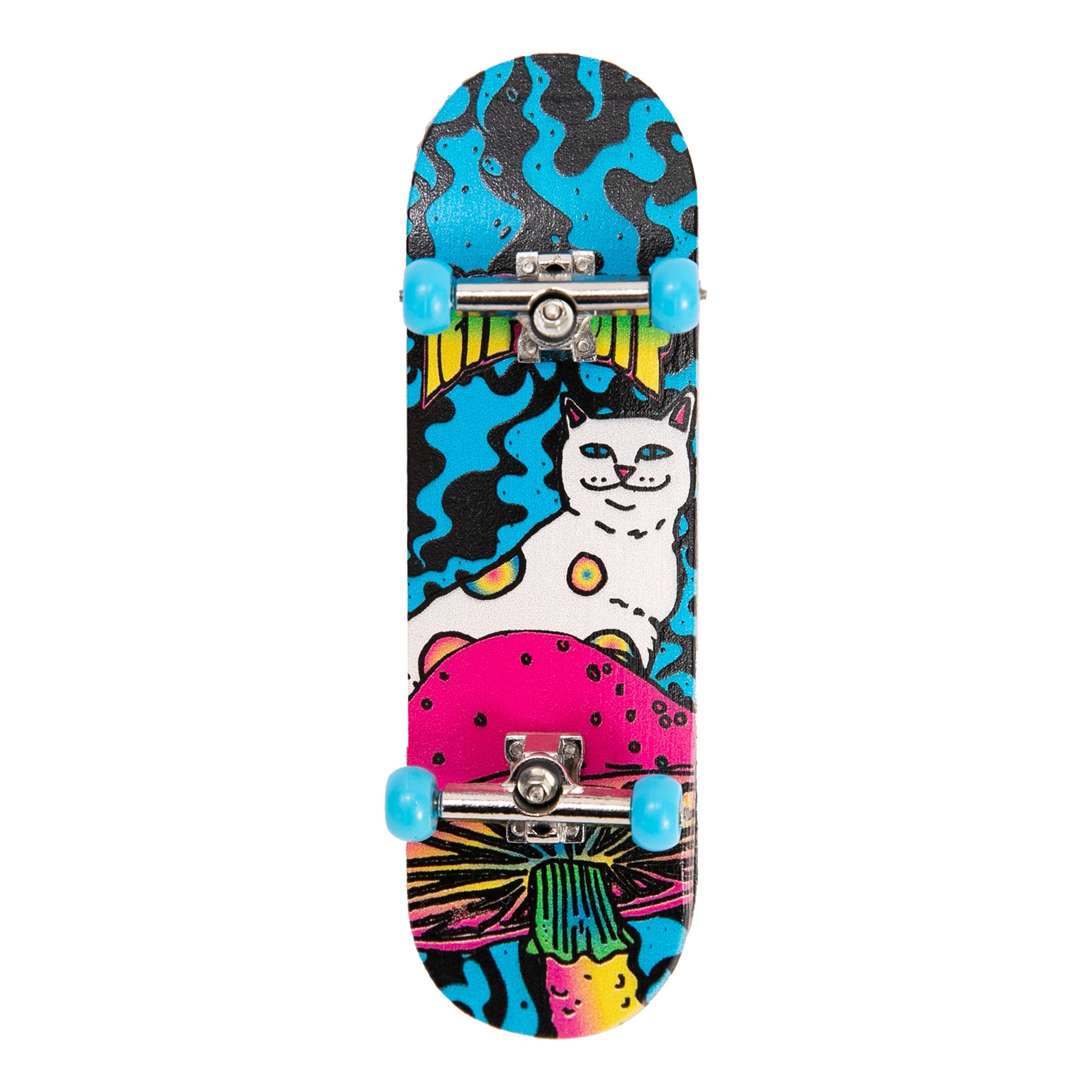 RIPNDIP Psychedelic Mini Skateboard (Multi)