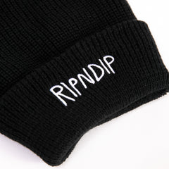 RIPNDIP Jermal Ears Ribbed Balaclava (Black)
