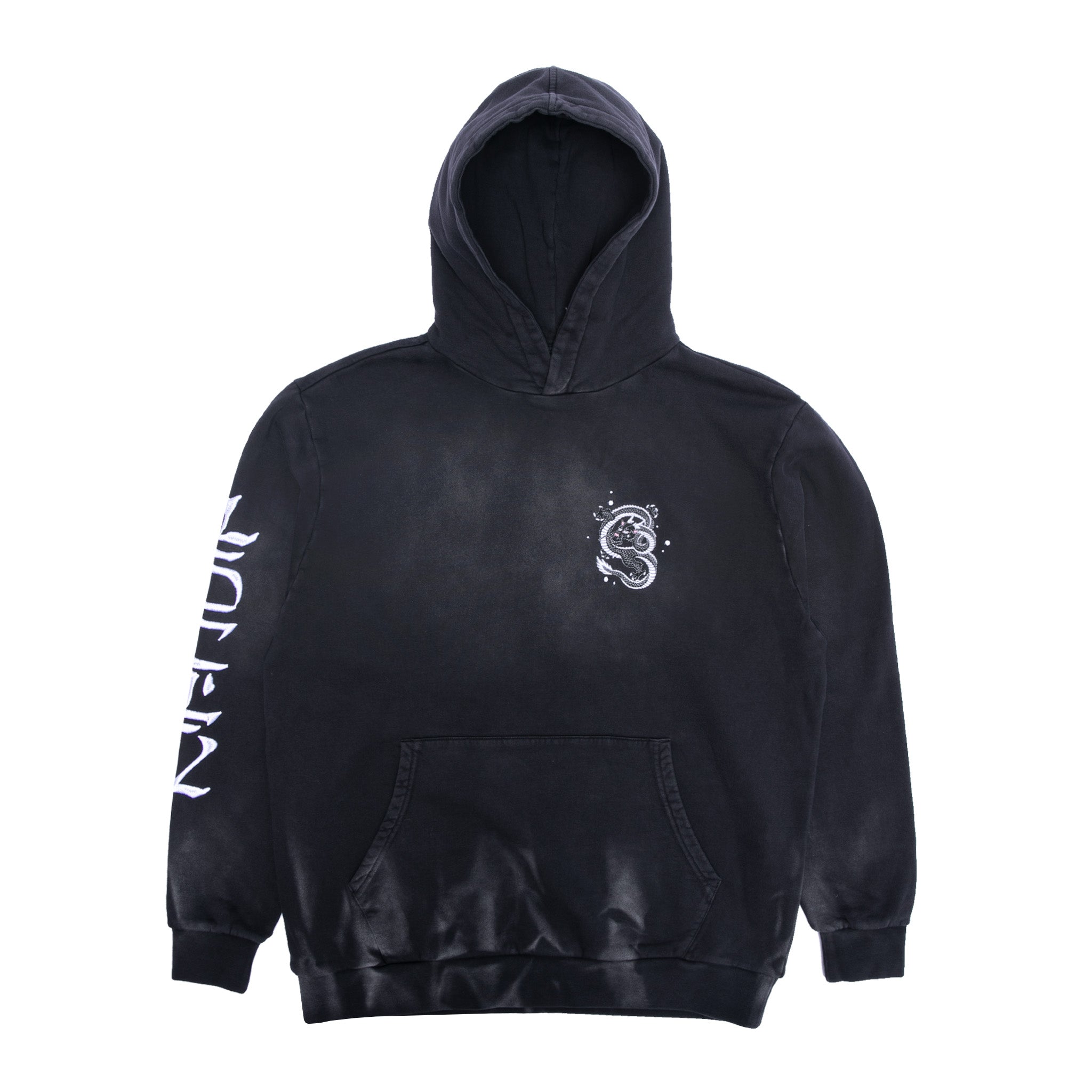 RIPNDIP Mystic Jerm Hoodie (Black Faded Wash)