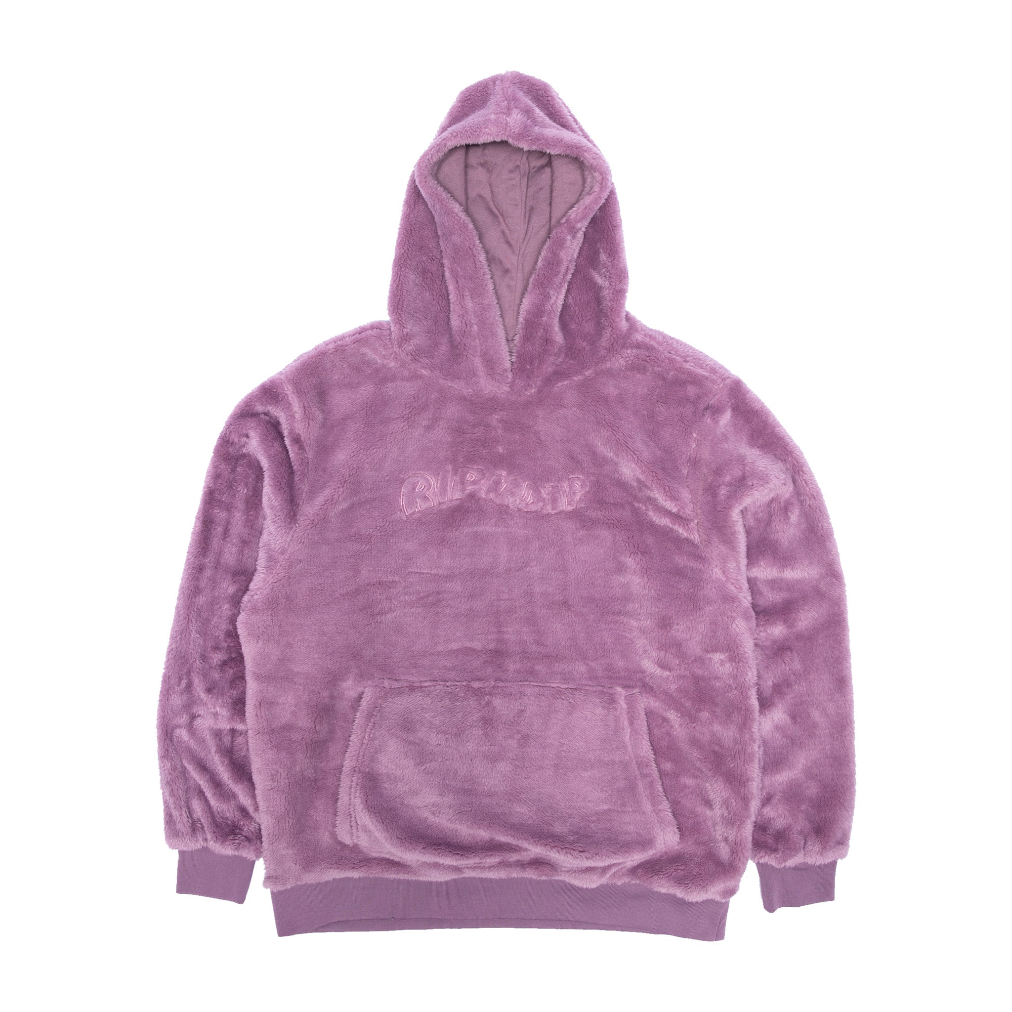 RIPNDIP Waves Sherpa Hoodie (Mauve)