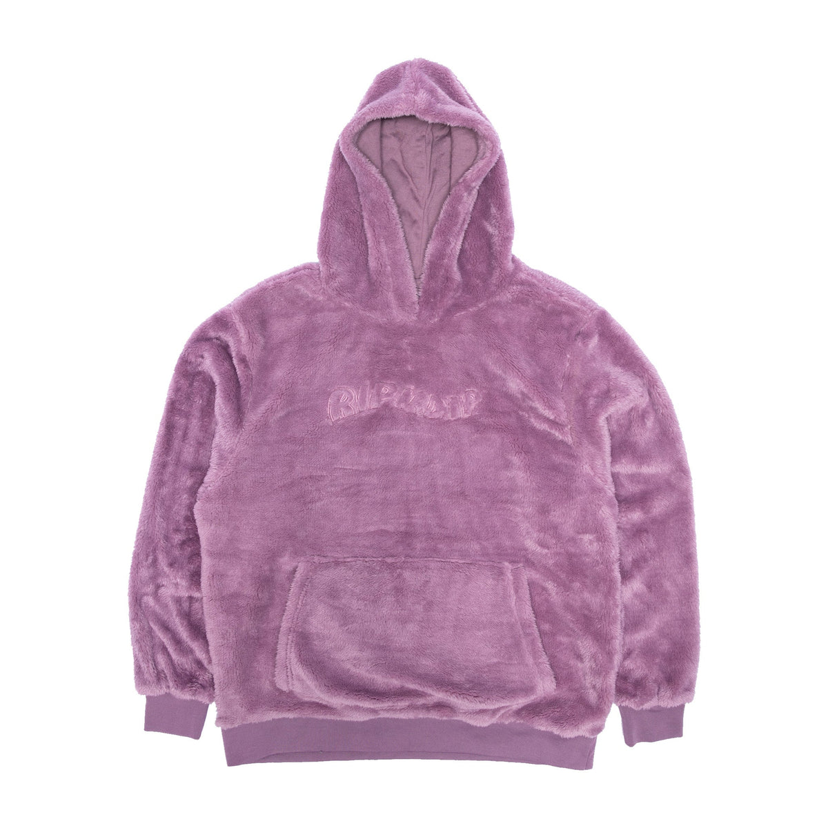 RIPNDIP Waves Sherpa Hoodie (Mauve)