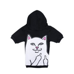RIPNDIP Lord Nermal Pet Hoodie (Black)