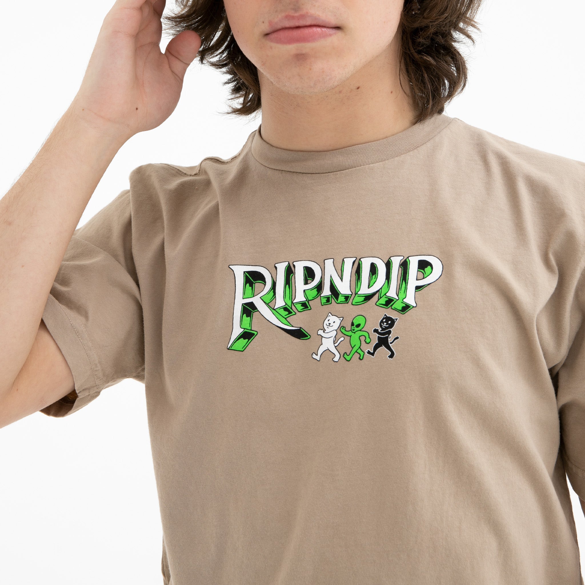 RIPNDIP Strange Forest Tee (Almond)