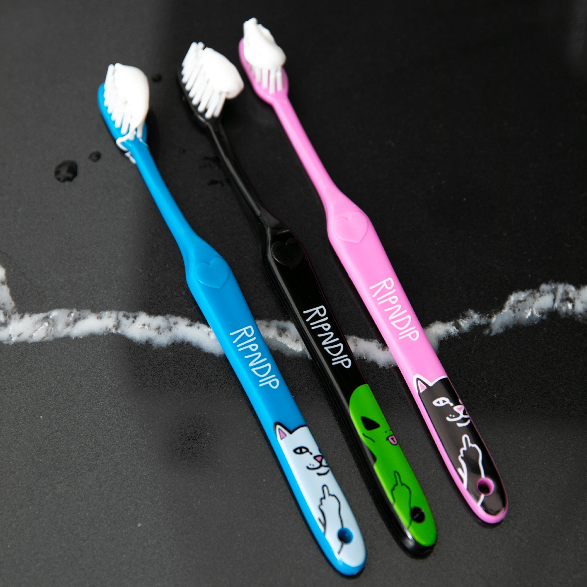 RIPNDIP RIPNDIP Characters Toothbrush 3 Pack (Multi)