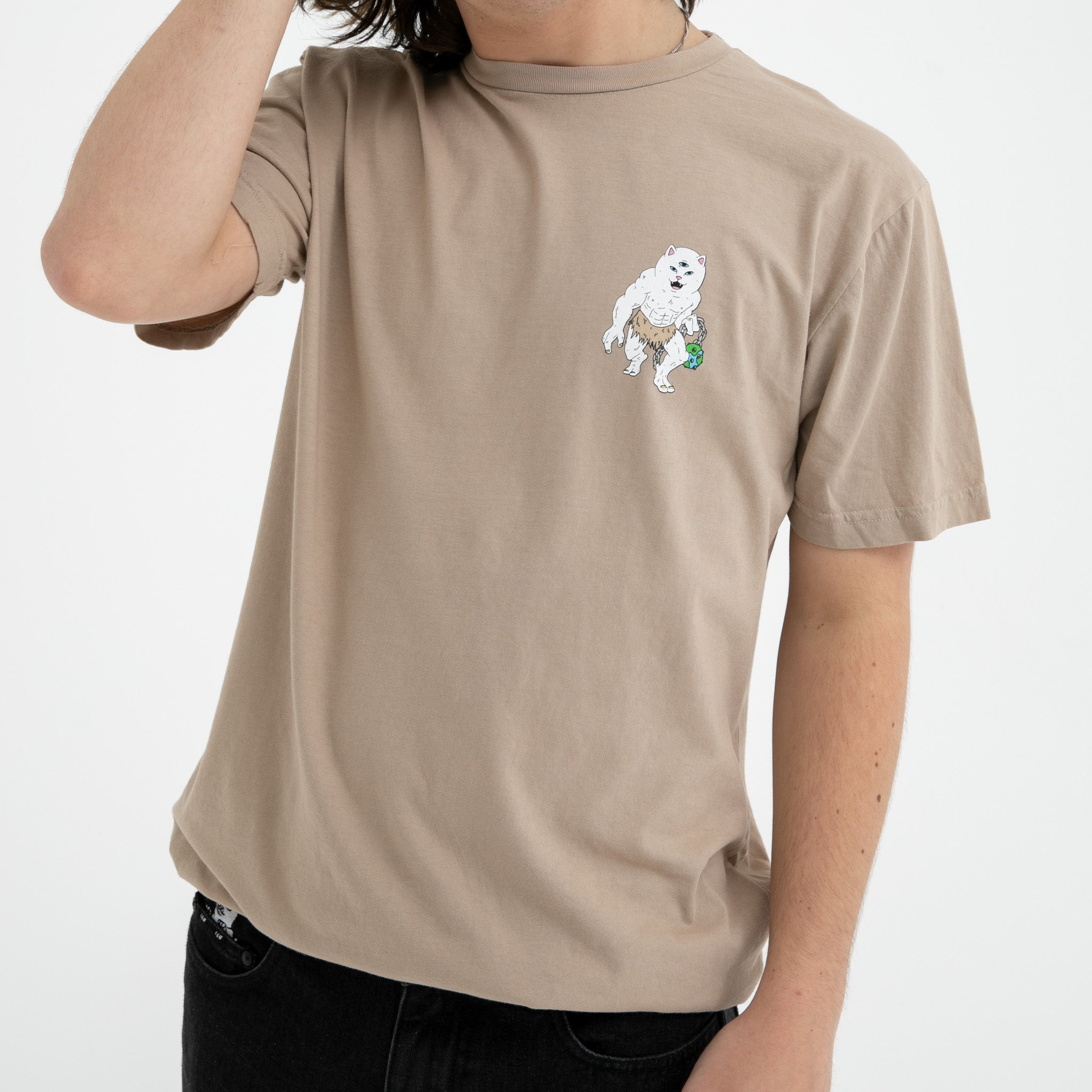 RIPNDIP X Nerm Tee (Almond)