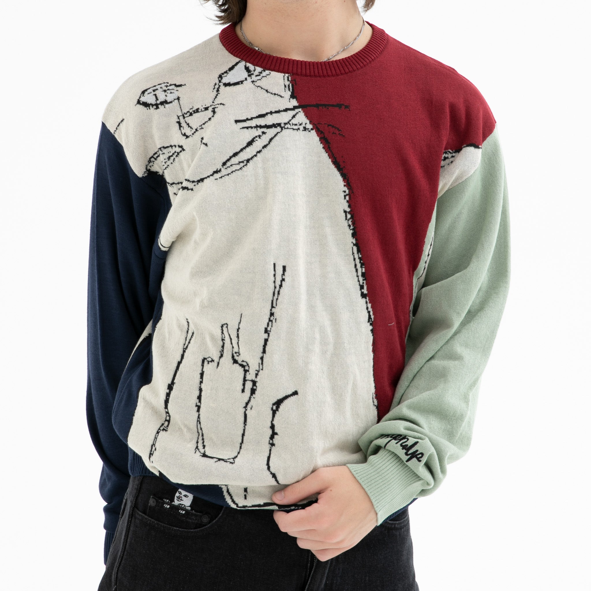RIPNDIP Nermhol Knit Sweater (Multi)
