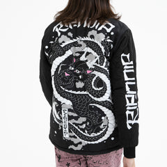 RIPNDIP Mystic Jerm Quilted Bomber Jacket (Black)