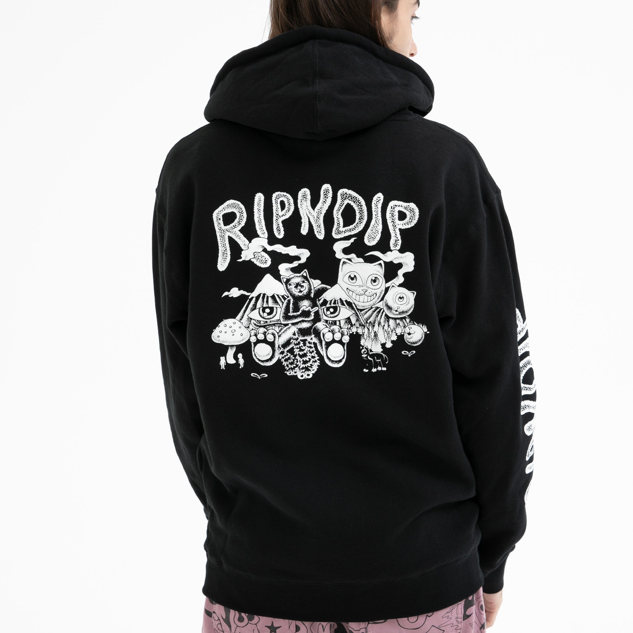 RIPNDIP Dark Twisted Hoodie (Black)