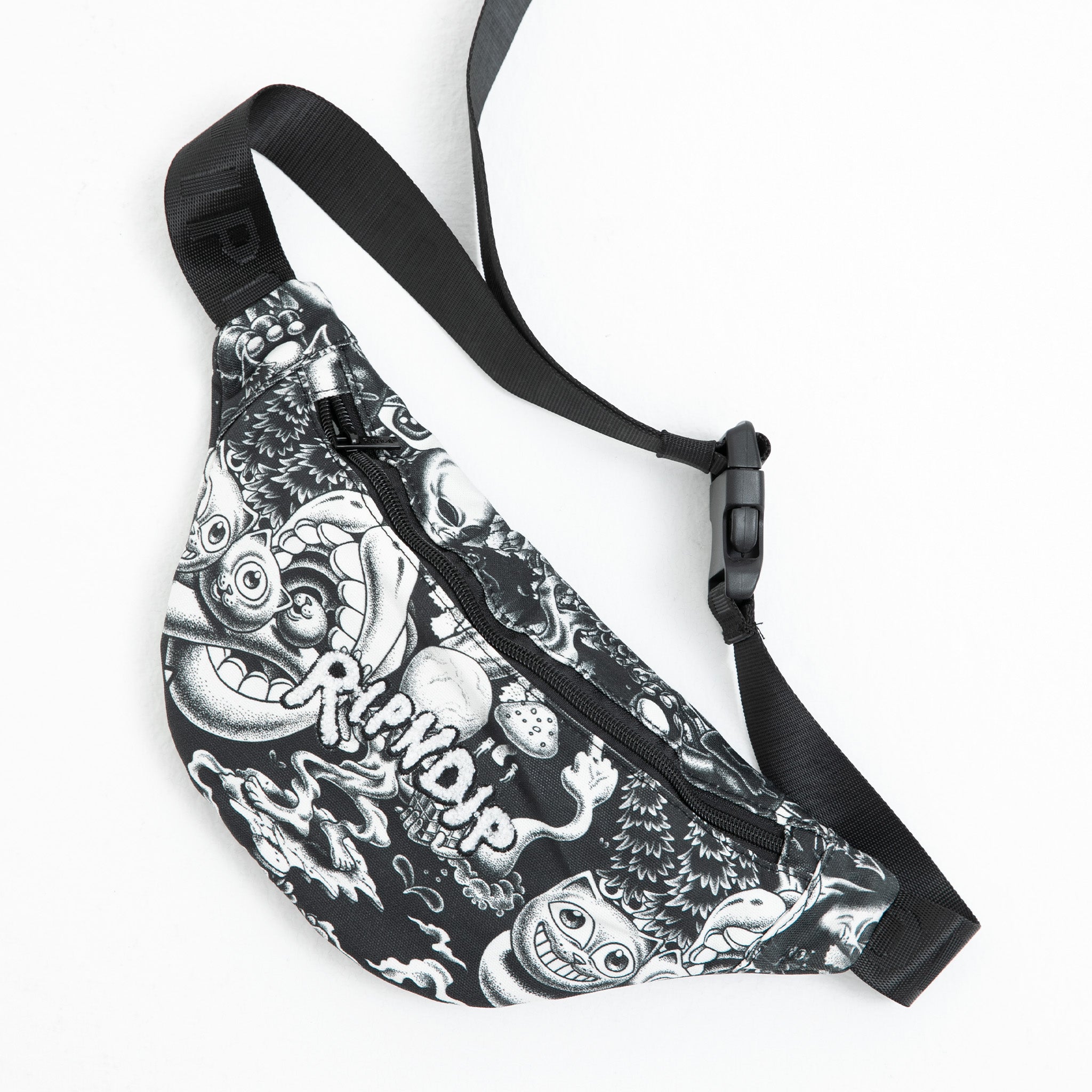 RIPNDIP Dark Twisted Fantasy Fanny Pack (Black/White)