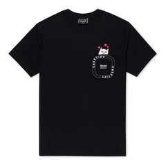 RIPNDIP Casetify x Ripndip Nermal Loves Pocket Tee (Black)