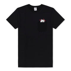RIPNDIP Lord Nermal Loves Pocket Tee (Black)