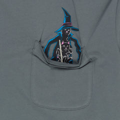 RIPNDIP Jermie Witch Pocket Tee (Charcoal)