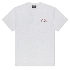 RIPNDIP Nermal Loves Pocket Tee (Ash Heather)