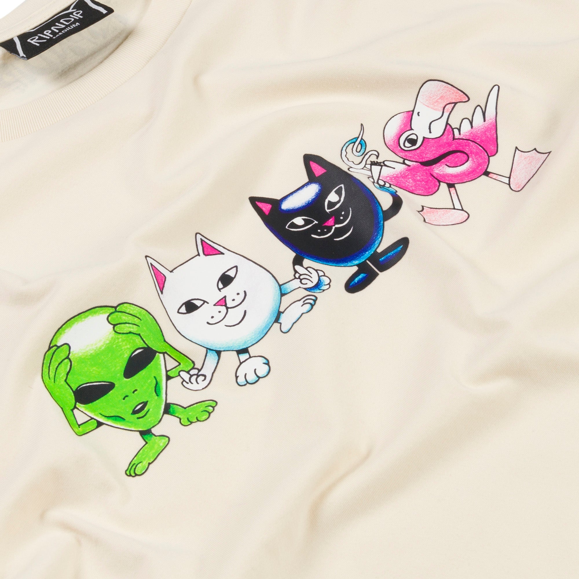 RIPNDIP Whole Gang Tee (Natural)