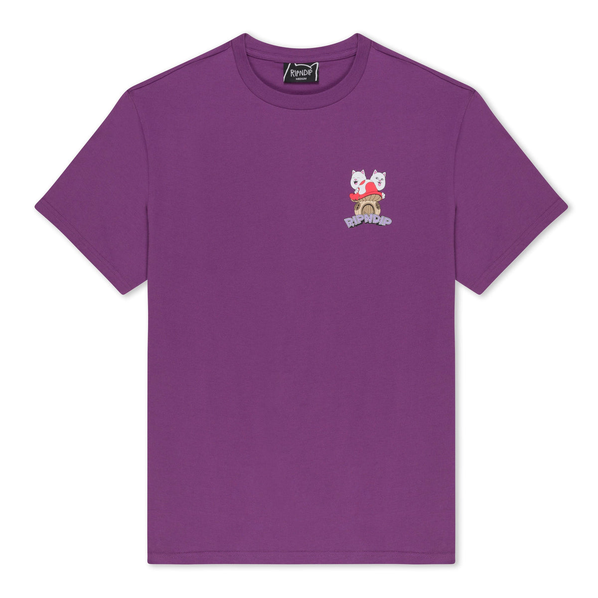 RIPNDIP Shroom House Tee (Plum)