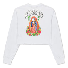 RIPNDIP Mother Nerm Cropped Long Sleeve (White)
