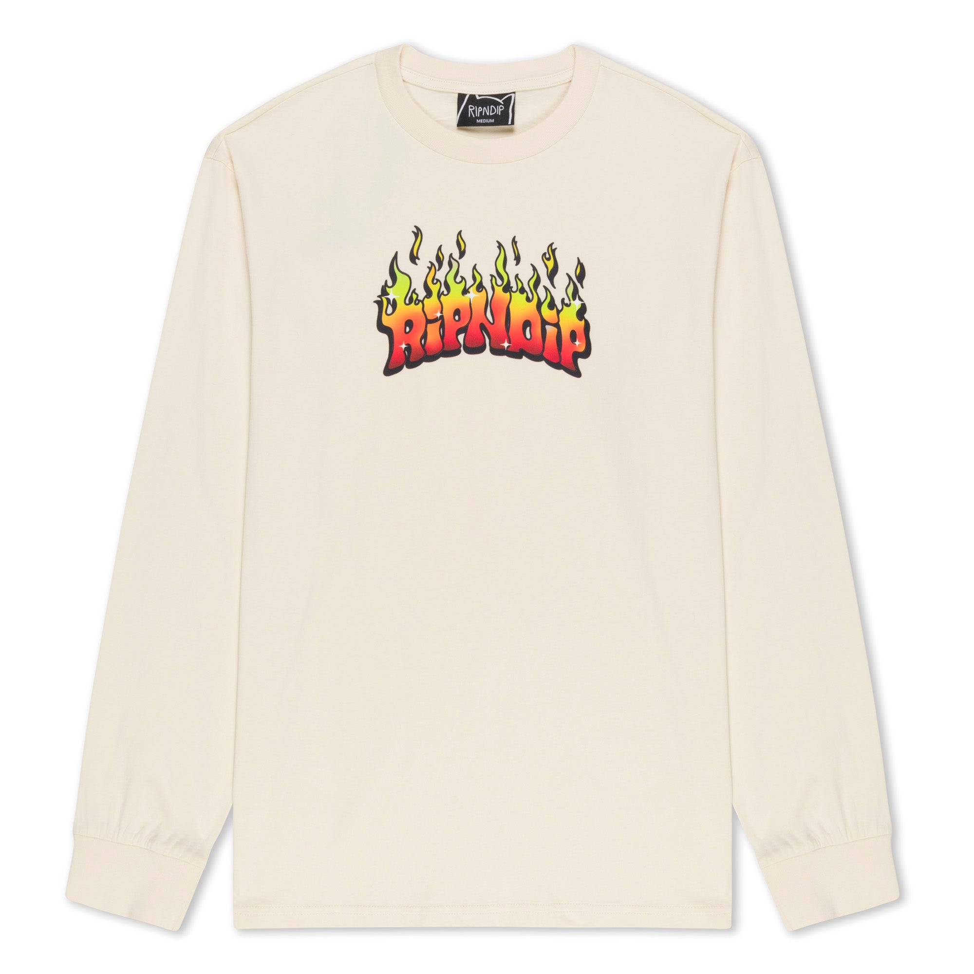 RIPNDIP Scary Cute Long Sleeve (Natural)