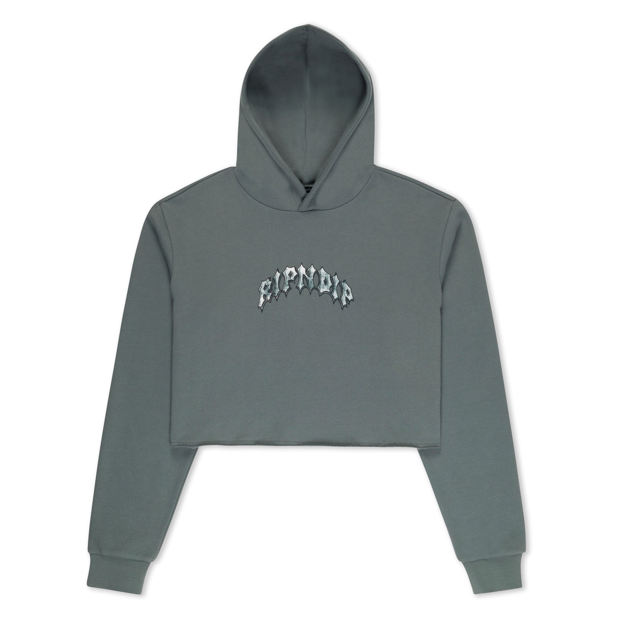 RIPNDIP Mother Nerm Cropped Hoodie (Charcoal)