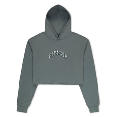RIPNDIP Mother Nerm Cropped Hoodie (Charcoal)