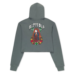 RIPNDIP Mother Nerm Cropped Hoodie (Charcoal)
