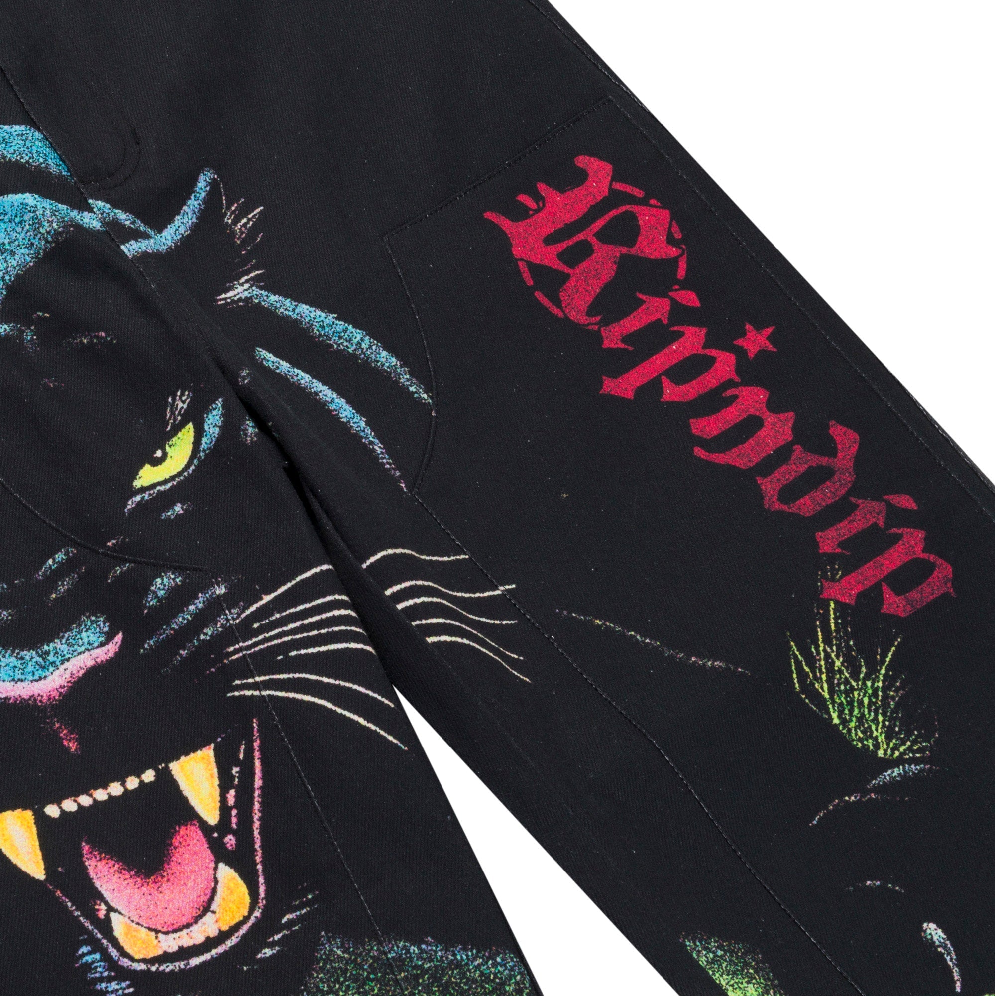 RIPNDIP Fein Double Knee Pants (Black)