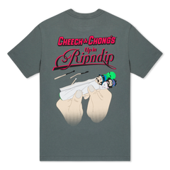 RIPNDIP Roll Me Up Pocket Tee (Charcoal)
