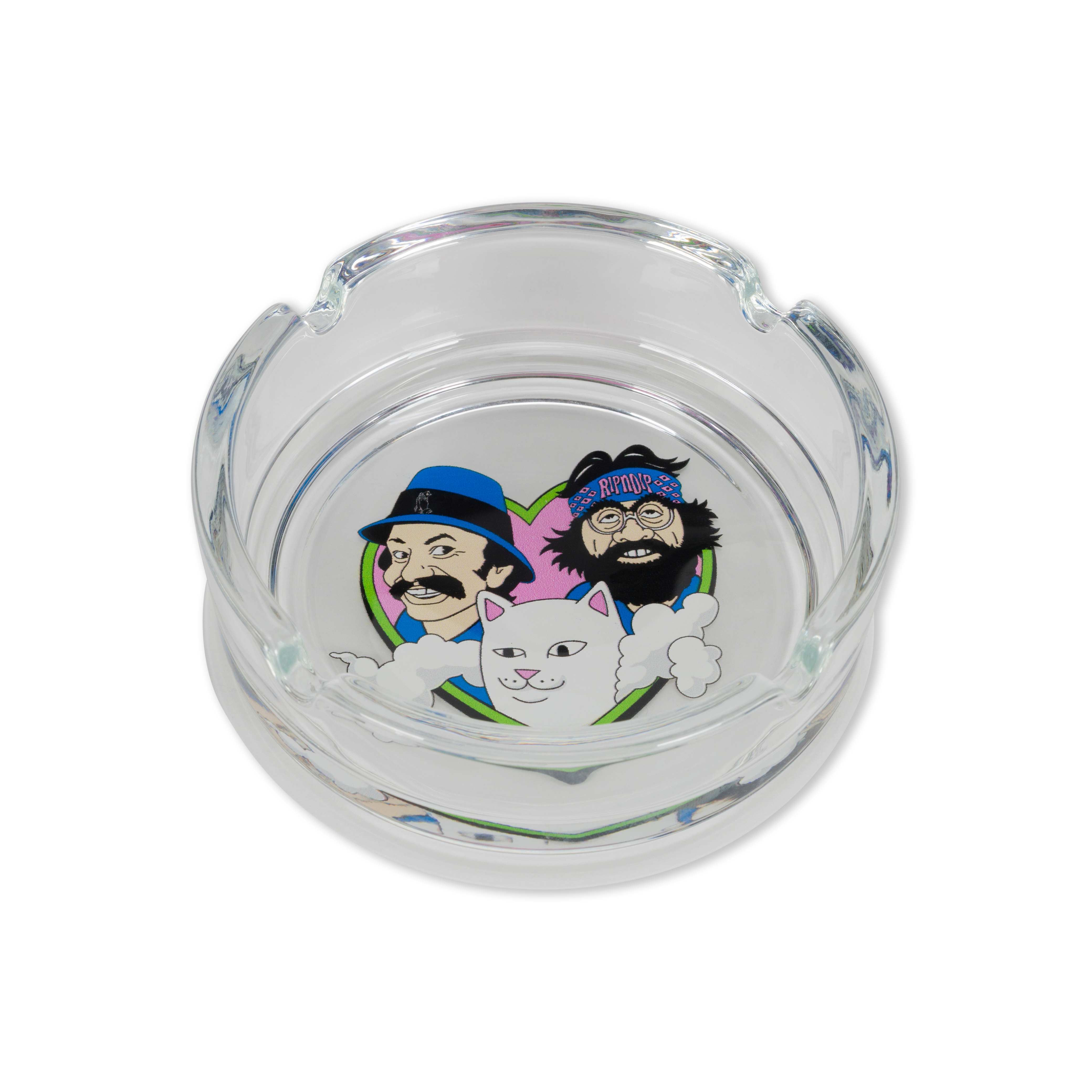 RIPNDIP I <3 Pot Ashtray (Clear)