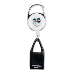 RIPNDIP I &lt;3 Pot Retractable Keychain (Black)