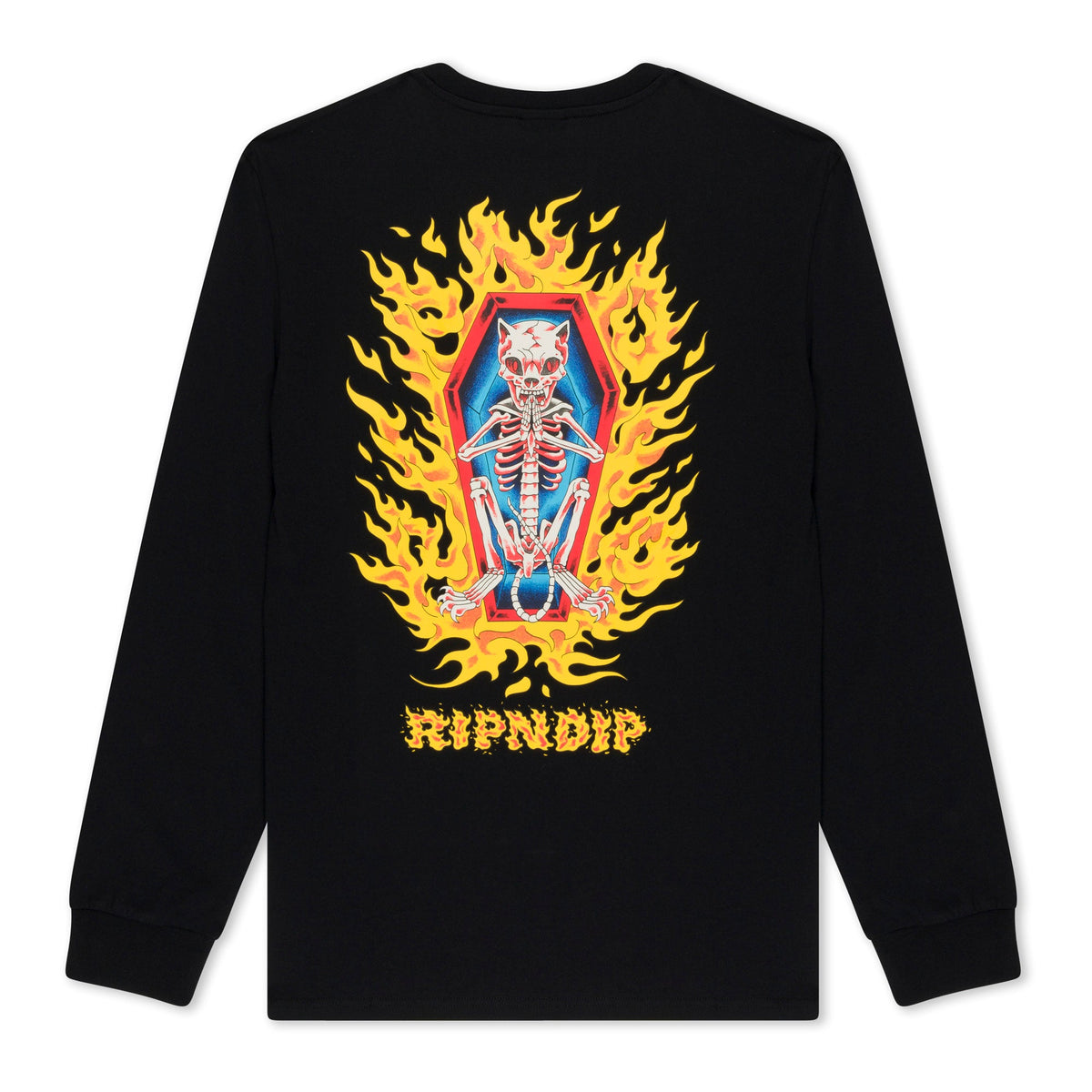 RIPNDIP Burn In Heck Long Sleeve (Black)
