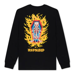 RIPNDIP Burn In Heck Long Sleeve (Black)