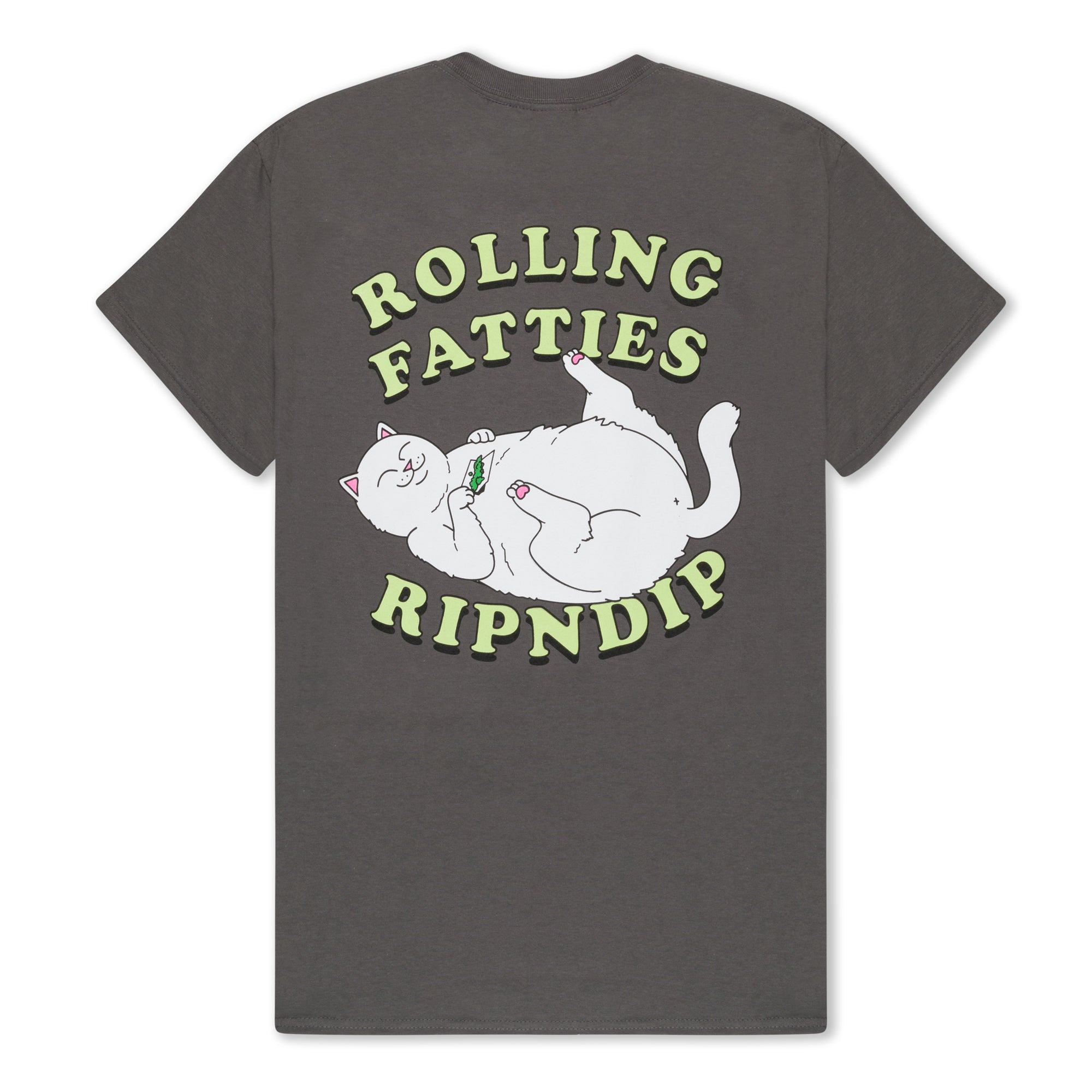 RIPNDIP Rolling Fatties Tee (Charcoal)