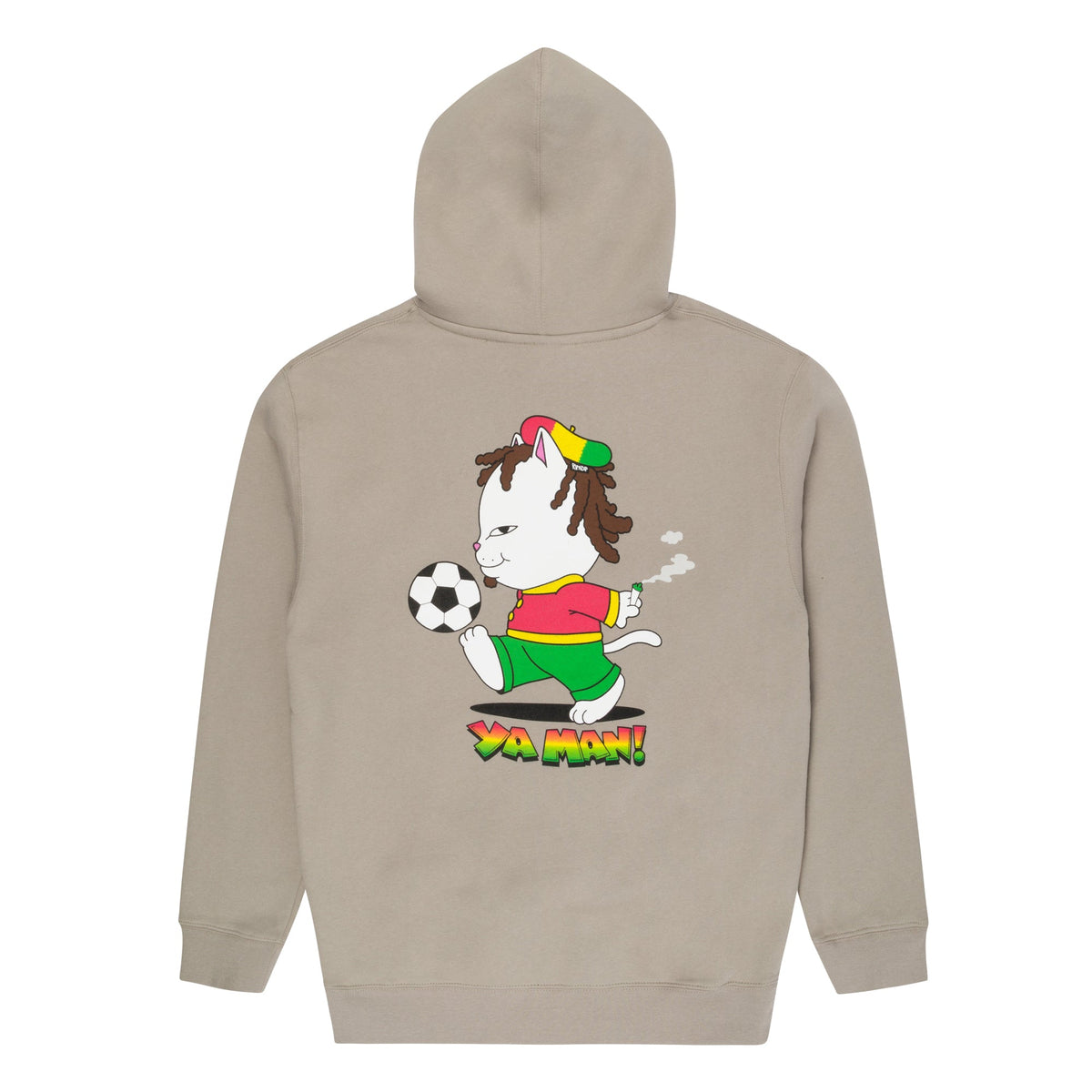 RIPNDIP Ya Man! Hoodie (Cement)