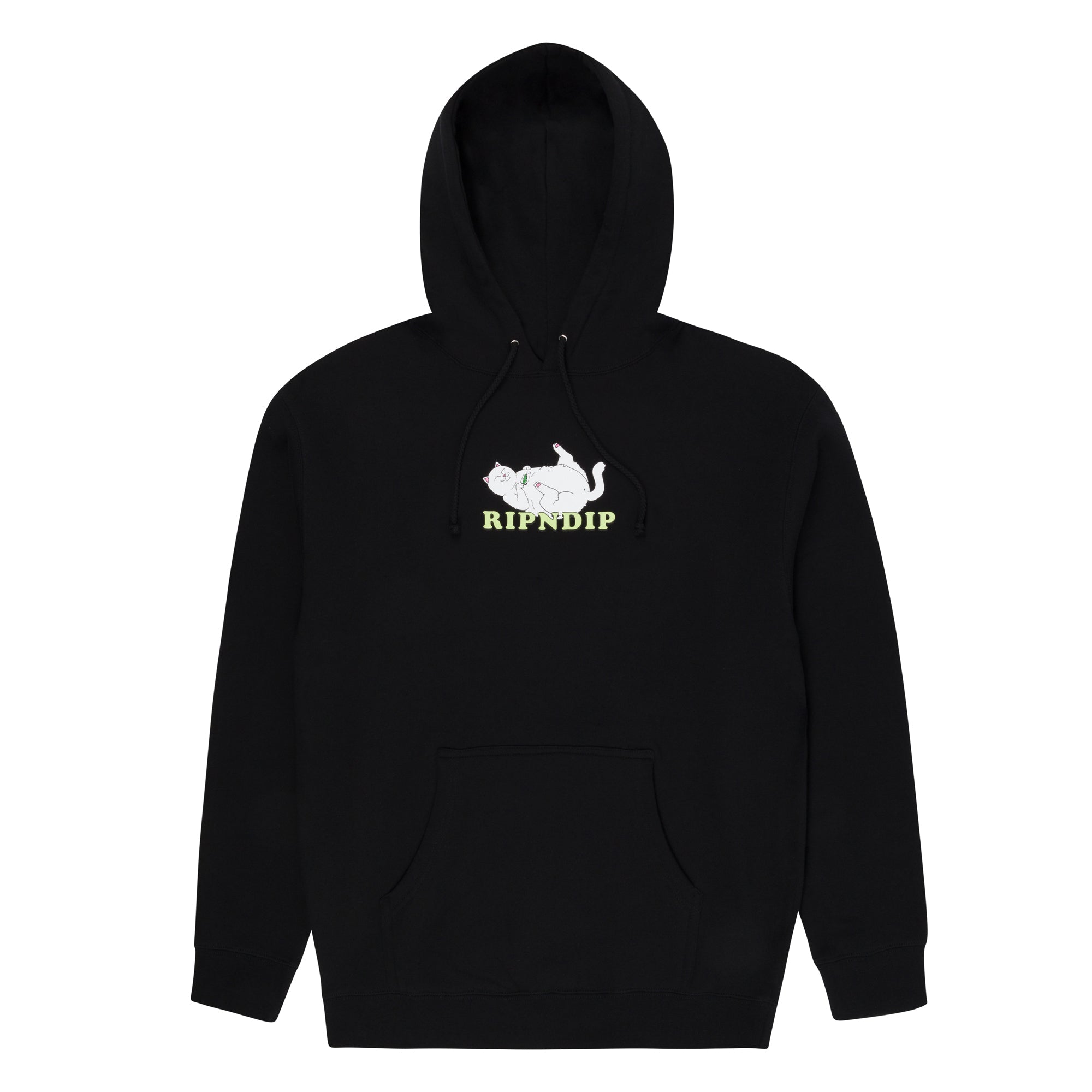 RIPNDIP Rolling Fatties Hoodie (Black)