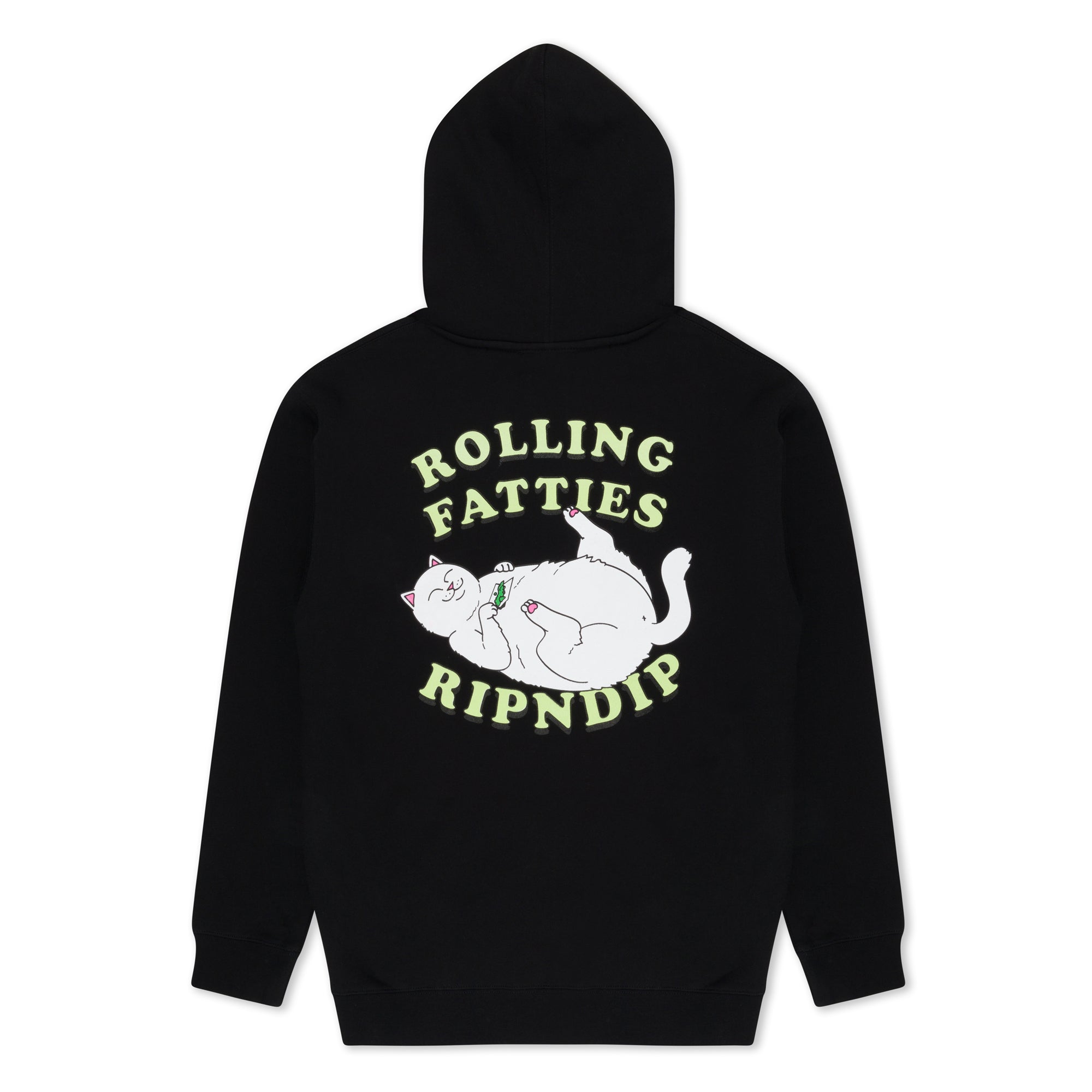 RIPNDIP Rolling Fatties Hoodie (Black)