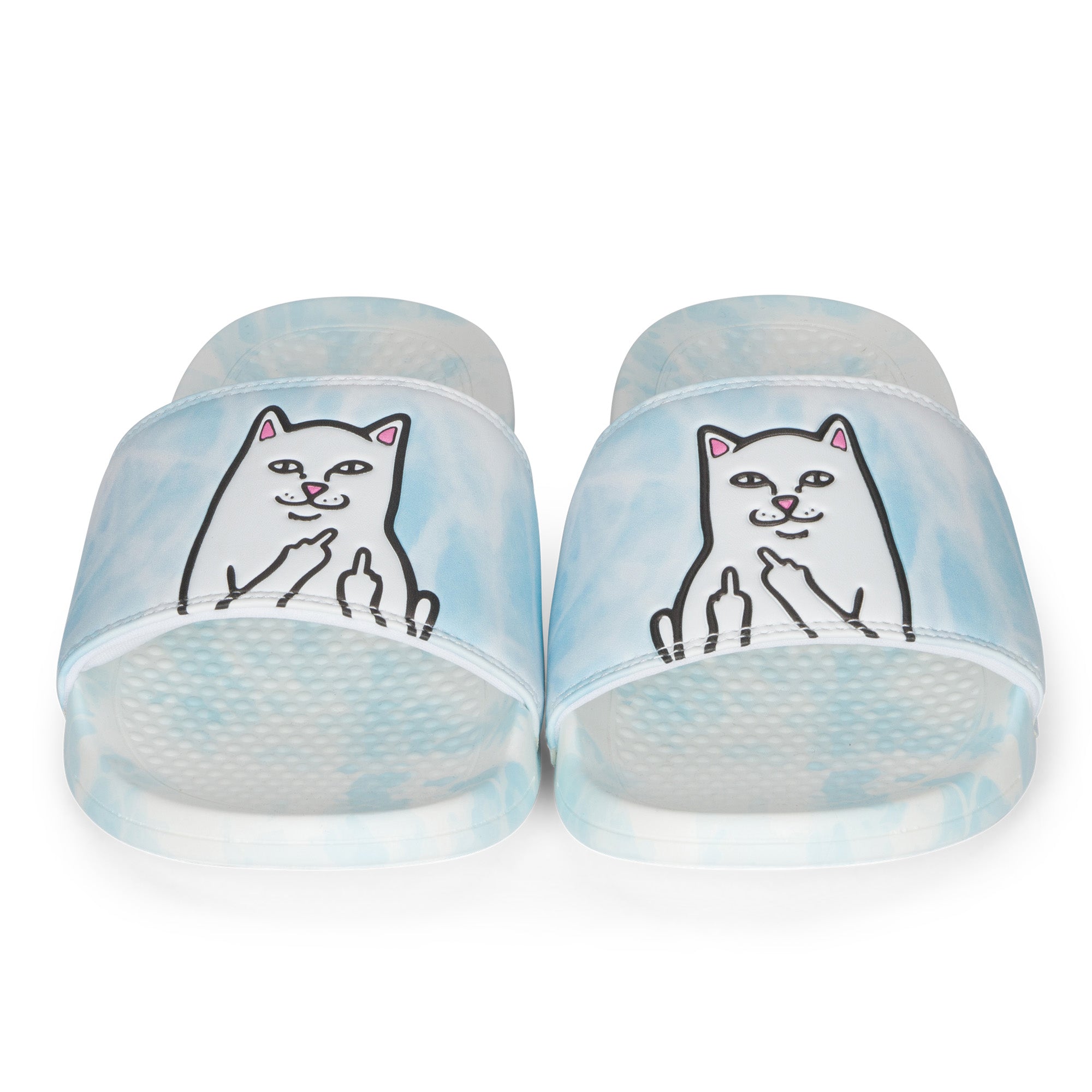 RIPNDIP Lord Nermal Slides (Sky Blue Cloud Wash)