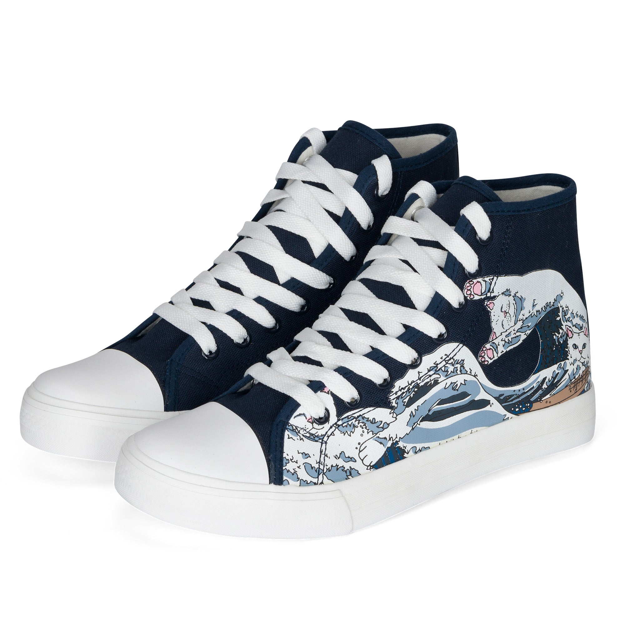 RipNDip Great Wave High-Top Shoes (Blue)