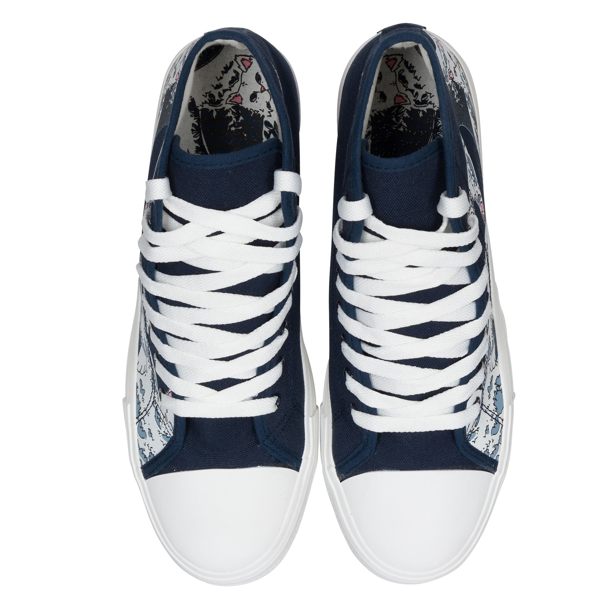 RipNDip Great Wave High-Top Shoes (Blue)