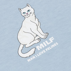 RIPNDIP Man I love Felines Tee (Powder Blue)