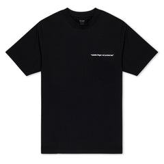 RIPNDIP Middle Finger Cat Pocket Tee (Black)