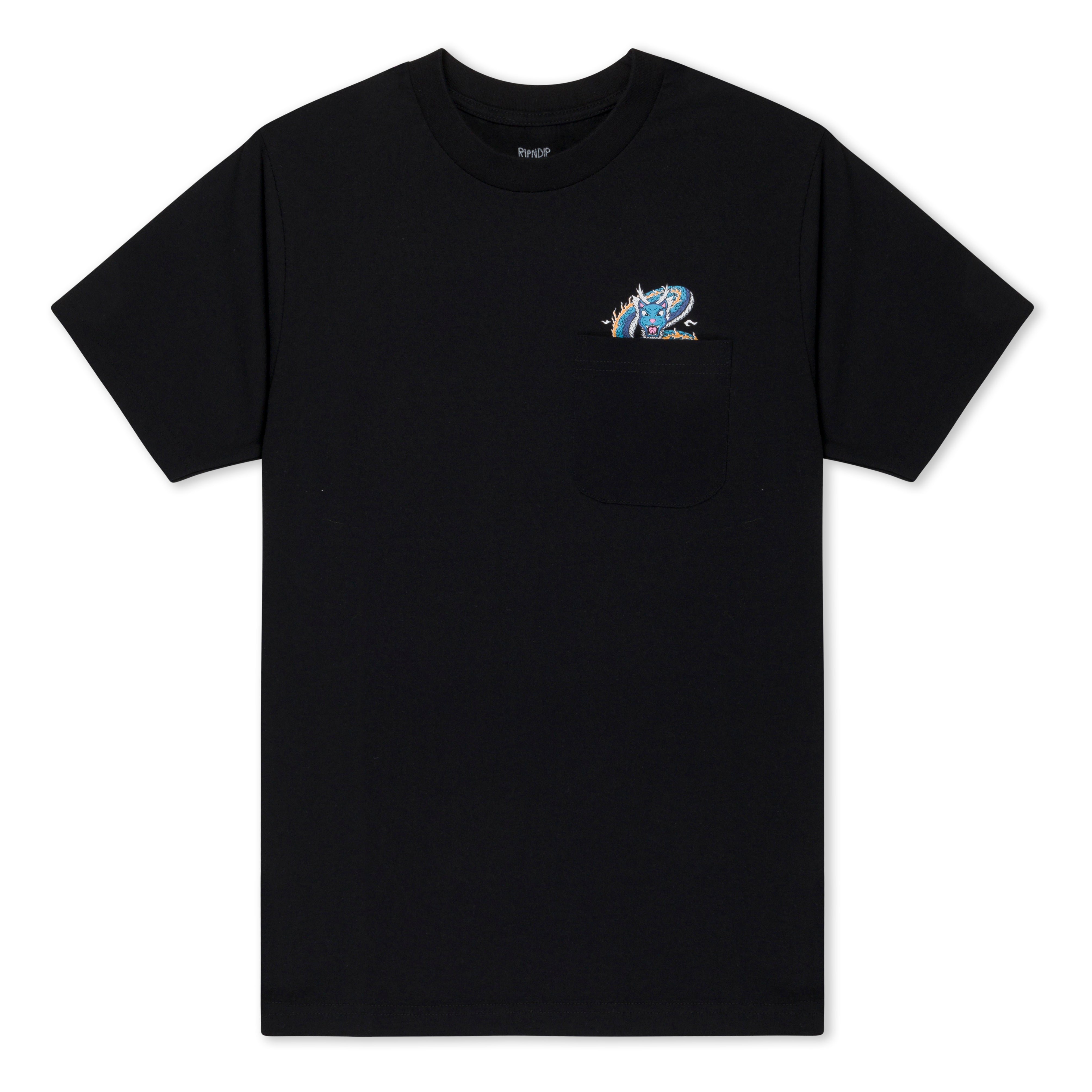 RIPNDIP Shen Nerm Pocket Tee (Black)